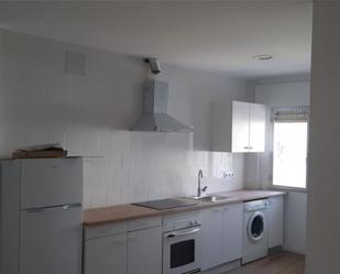 Kitchen of Flat to share in Ourense Capital   with Heating, Furnished and Balcony