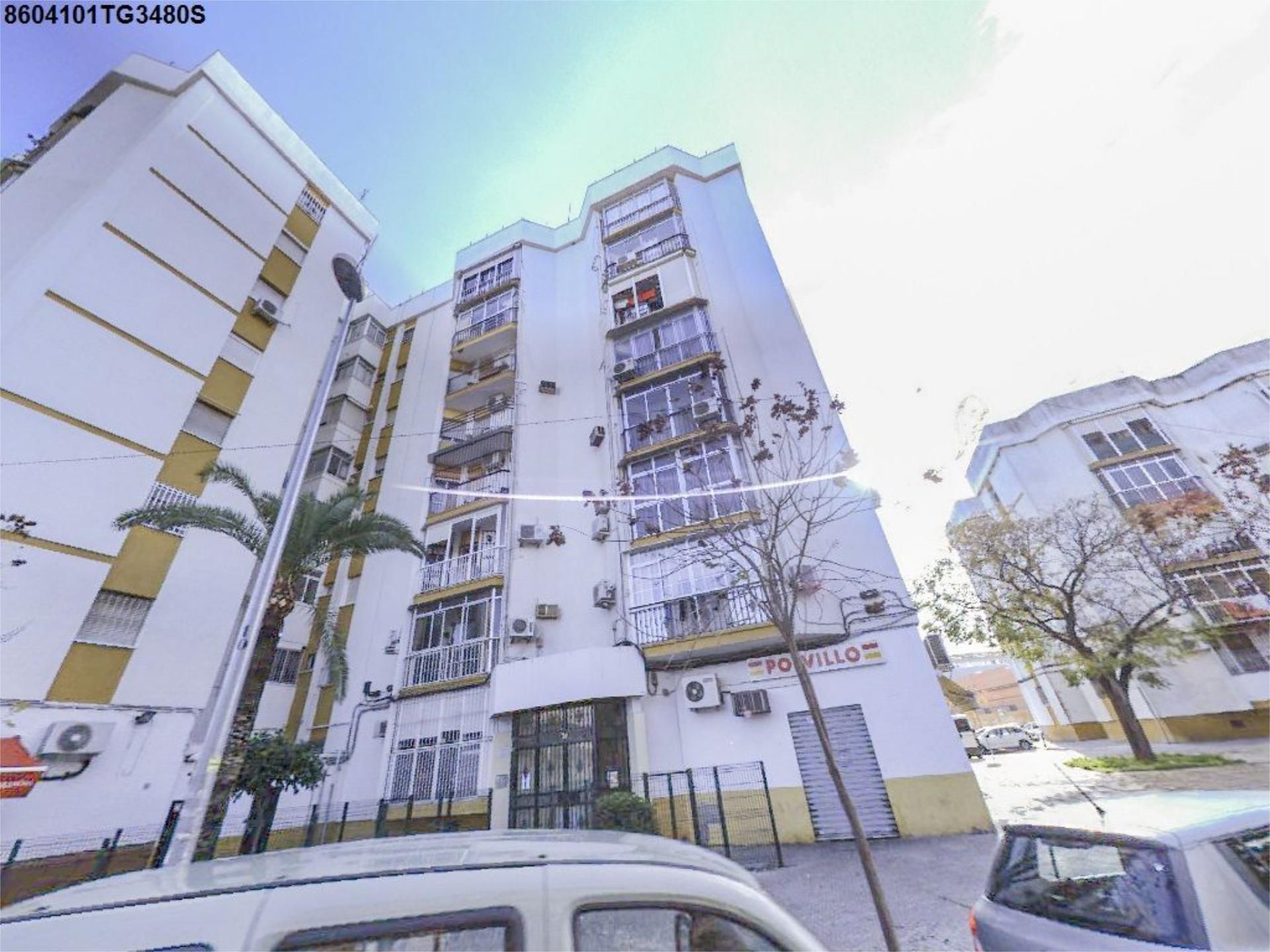 Flat for sale in Calle Coimbra, 34, El Cerro Exterior view of Flat for sale in Sevilla Capital with Air Conditioner, Terrace and Balcony