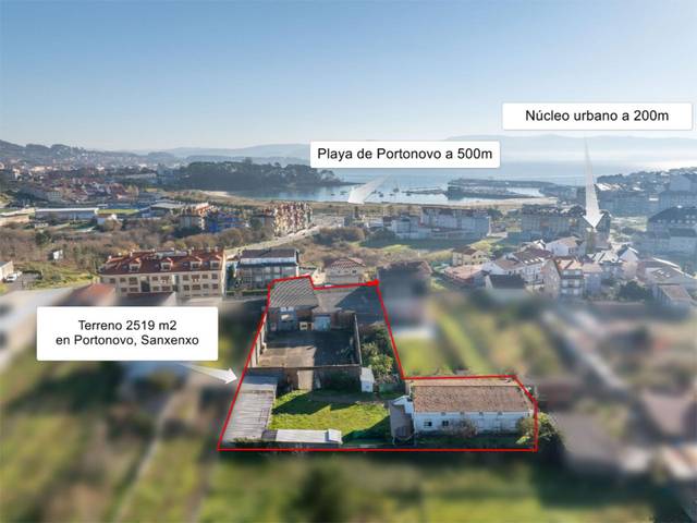 Terreno en Venta en Rúa do Río, 27 en Adina - Portonovo