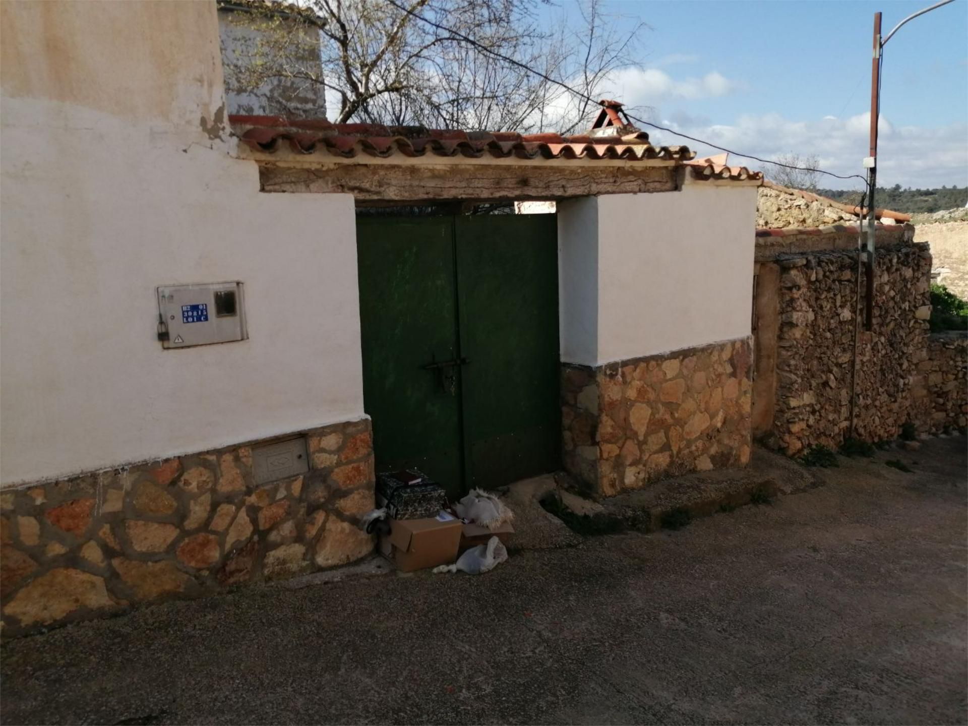 Exterior view of Country house for sale in Alcadozo  with Heating, Private garden and Furnished