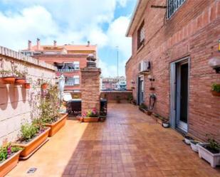 Terrace of Flat to share in  Barcelona Capital  with Air Conditioner, Heating and Parquet flooring