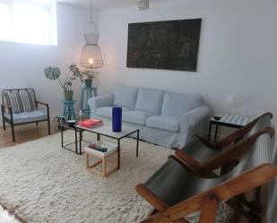 Living room of Flat for sale in Getxo   with Heating, Parquet flooring and Furnished