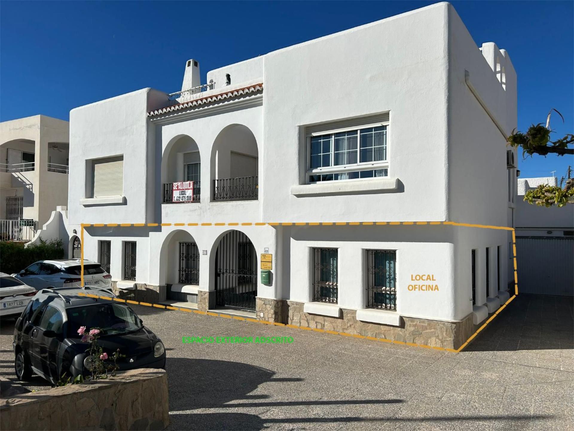Exterior view of Premises to rent in Mojácar  with Heating and Furnished