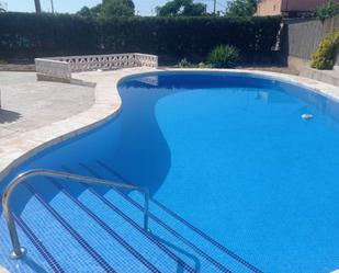 Swimming pool of House or chalet to rent in Bétera  with Air Conditioner, Heating and Private garden