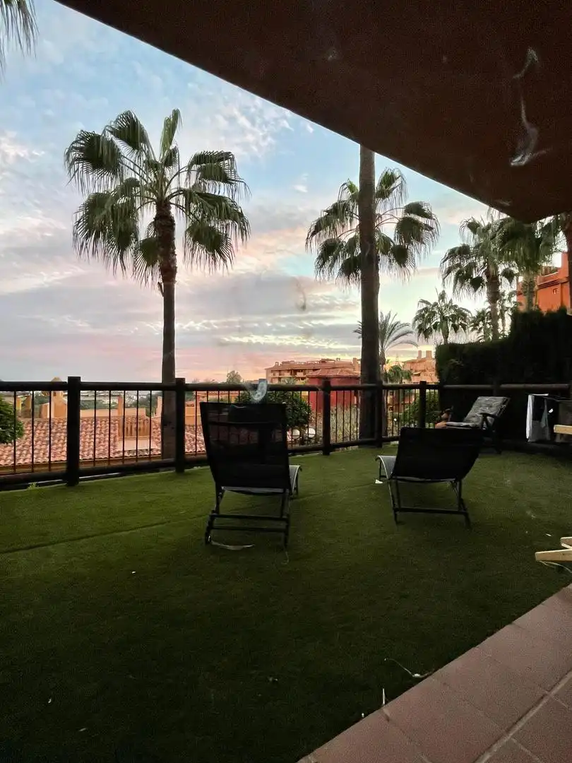 Terraza de Apartamento en venta en Marbella con Aire acondicionado, Terraza y Piscina