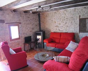 Living room of Single-family semi-detached to rent in Morella  with Heating, Furnished and Balcony