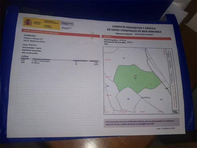 Terreno en Venta en Carrer de la Rectoria, 2 en Biosca