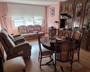 Living room of Flat for sale in Campdevànol  with Heating, Parquet flooring and Furnished