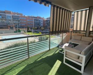 Terrace of Flat to rent in Parla  with Heating, Parquet flooring and Terrace