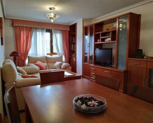 Living room of Flat for sale in Valladolid Capital  with Heating, Parquet flooring and Storage room