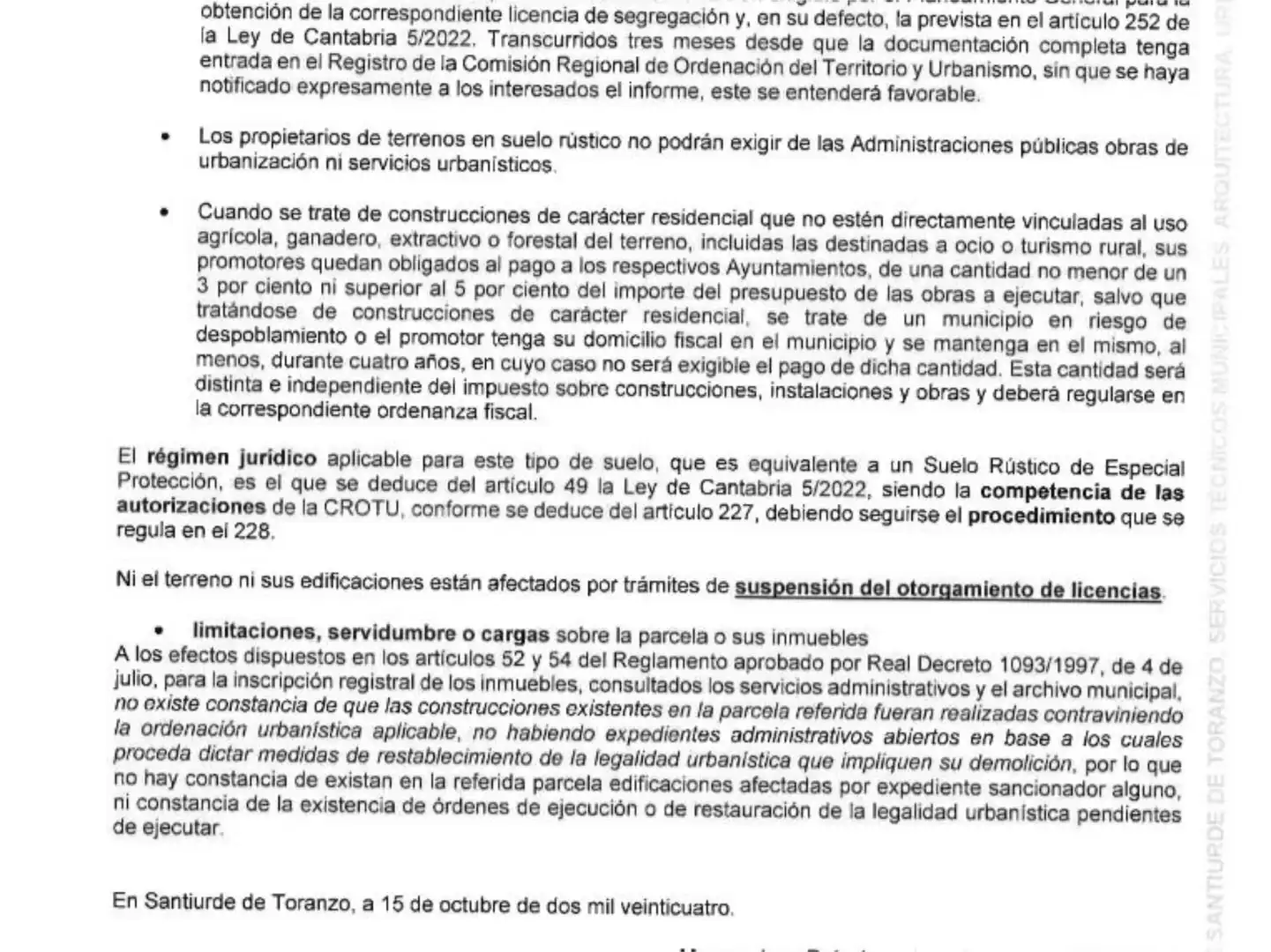 Non-constructible Land for sale in Carretera, Santiurde de Toranzo Parking of Non-constructible Land for sale in Santiurde de Toranzo