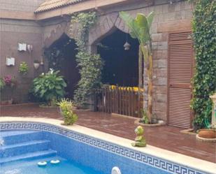 Swimming pool of Single-family semi-detached for sale in Alcalá del Río  with Private garden, Terrace and Swimming Pool