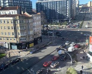 Vista exterior de Apartament de lloguer en A Coruña Capital  amb Calefacció, Parquet i Moblat