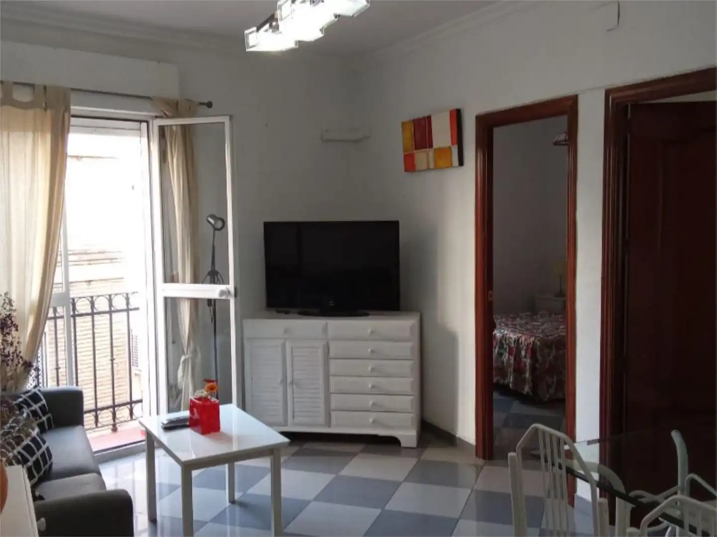 Zimmer in Calle Resolana, 6, Doctor Barraquer - G. Renfe - Policlínico Schlafzimmer von Wohnung zur untervermieten in Sevilla mit Klimaanlage, Heizung und Terrasse