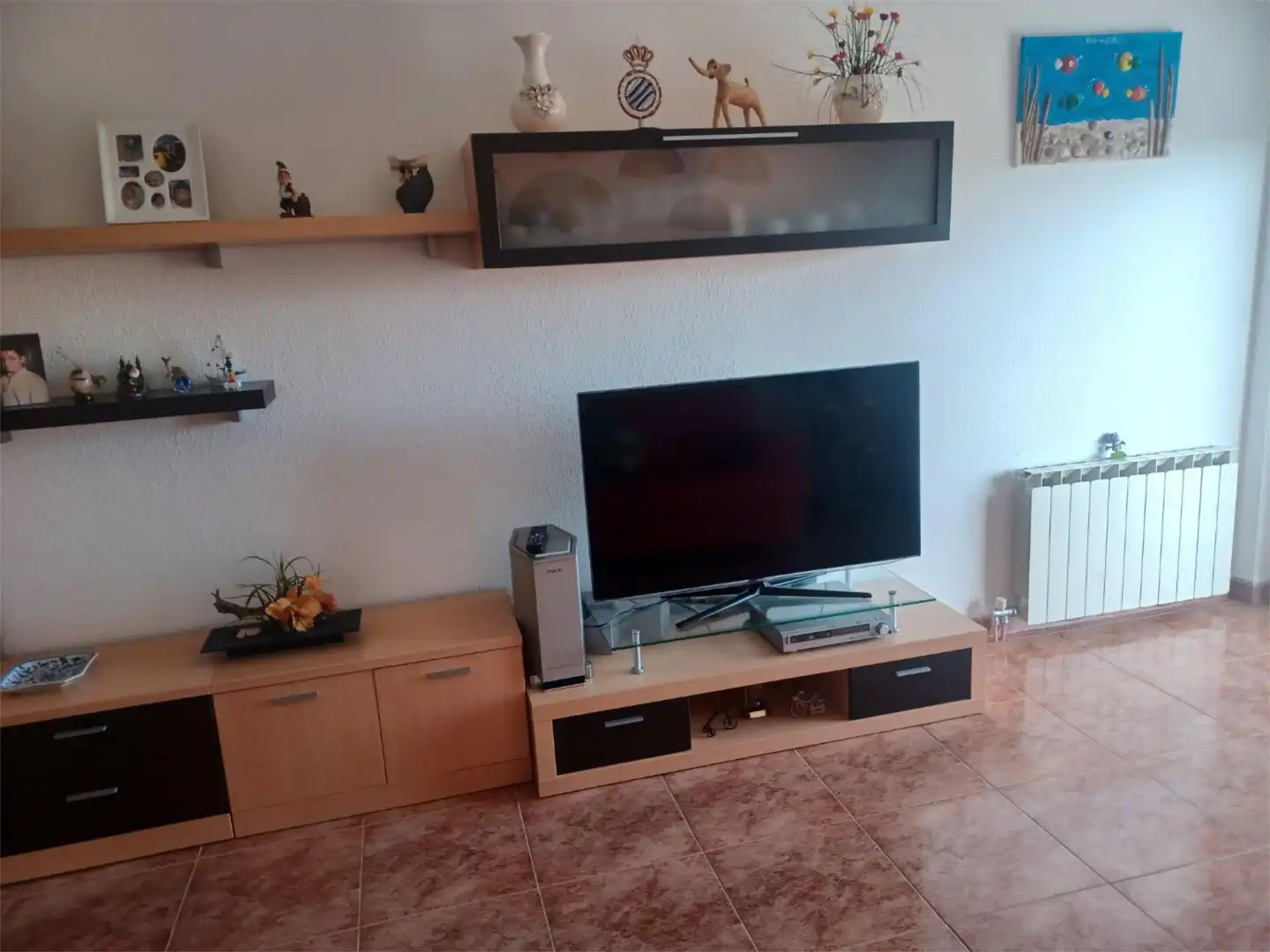 Piso en venta en Carrer Jaume I, 6, Nucli Antic Sala de estar de Piso en venta en Cunit con Terraza