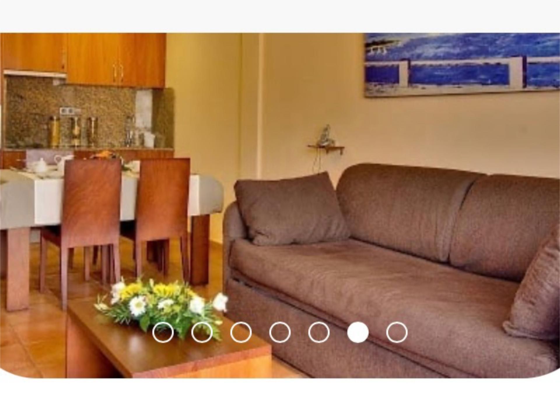 Sala de estar de Piso en venta en Dénia con Aire acondicionado, Terraza y Piscina