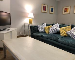 Living room of Flat to rent in  Madrid Capital  with Air Conditioner