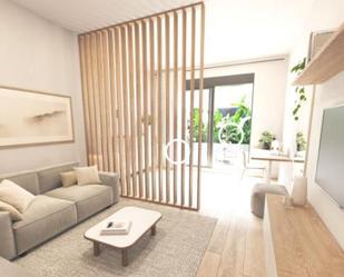 Sala d'estar de Loft de lloguer en San Sebastián de los Reyes amb Aire condicionat, Jardí privat i Parquet