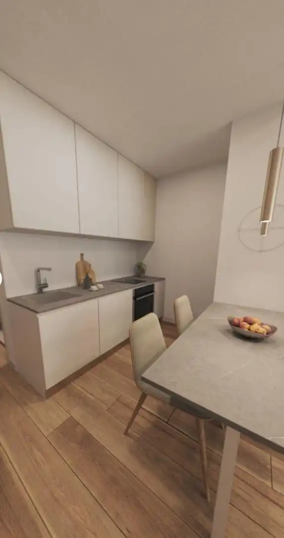 Loft zur Miete in Calle de Fuerteventura, 8, Polígono Industrial Norte Küche von Loft zur Miete in San Sebastián de los Reyes mit Klimaanlage, Privatgarten und Parkett