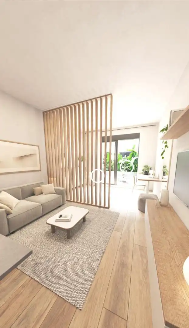 Loft zur Miete in Calle de Fuerteventura, 8, Polígono Industrial Norte Wohnzimmer von Loft zur Miete in San Sebastián de los Reyes mit Klimaanlage, Privatgarten und Parkett