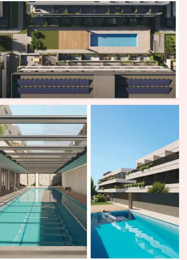 Loft zur Miete in Calle de Fuerteventura, 8, Polígono Industrial Norte Terrasse von Loft zur Miete in San Sebastián de los Reyes mit Klimaanlage, Privatgarten und Parkett