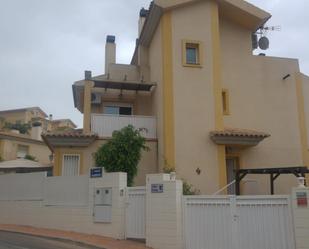 Exterior view of Single-family semi-detached for sale in Molina de Segura  with Air Conditioner, Terrace and Balcony