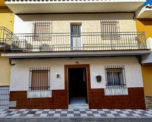 Exterior view of Single-family semi-detached for sale in Málaga Capital  with Air Conditioner, Terrace and Balcony