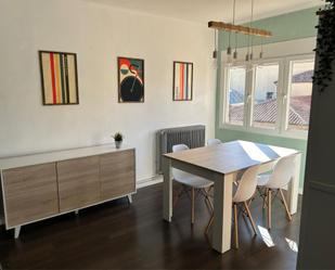 Dining room of Flat to rent in  Teruel Capital  with Heating, Furnished and Balcony