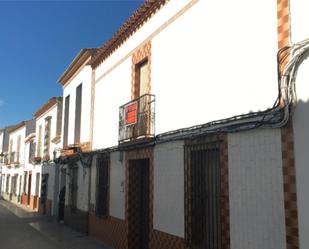 Exterior view of Single-family semi-detached for sale in Villalba del Alcor  with Balcony