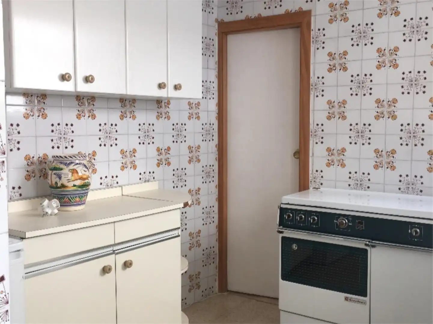 Casa adosada en venda a Calle Soldado Perez Murga, 15, Villalba del Alcor Cuina de Casa adosada en venda en Villalba del Alcor amb Moblat i Balcó