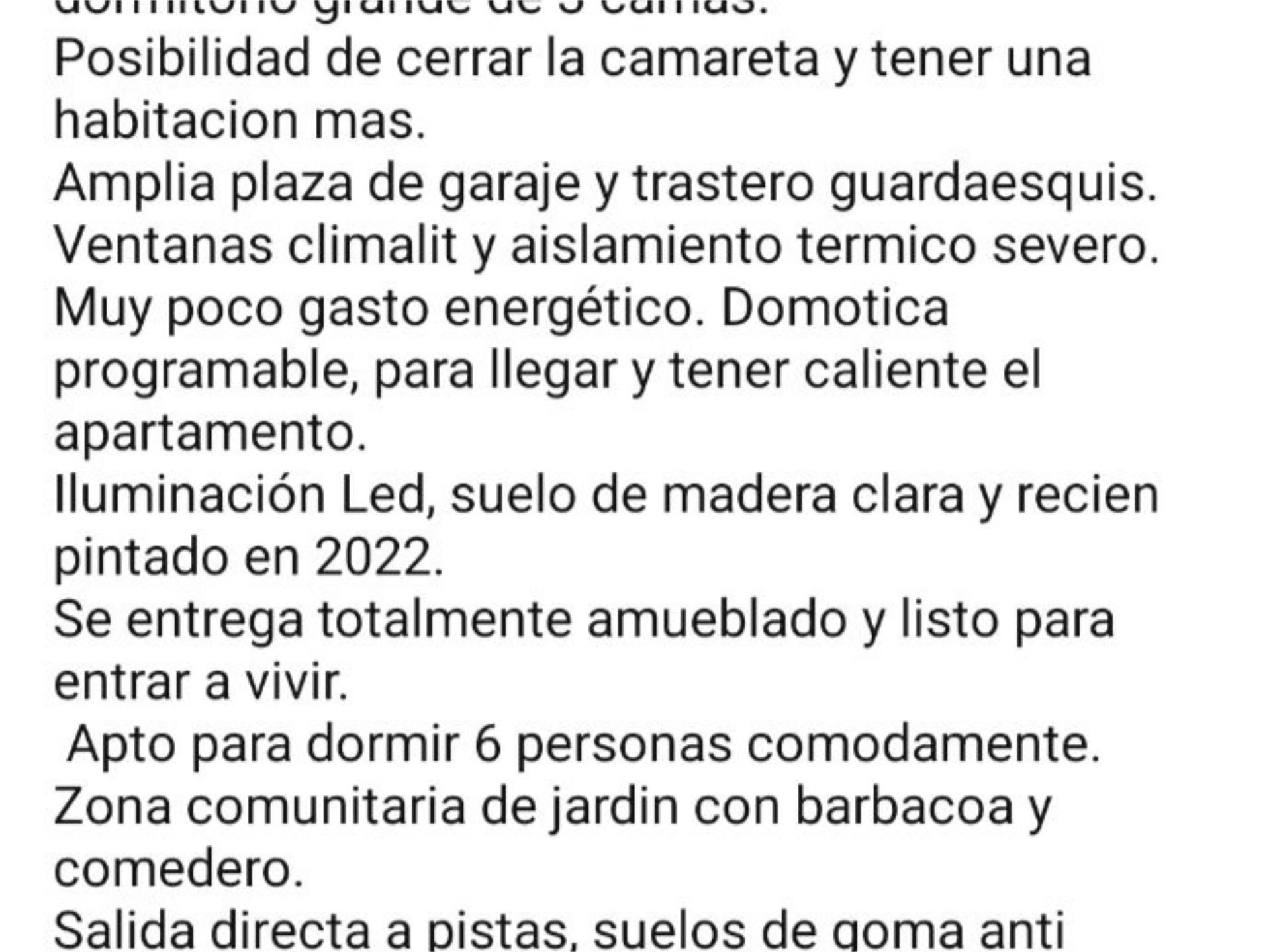 Aparcament de Pis en venda en Aisa amb Balcó