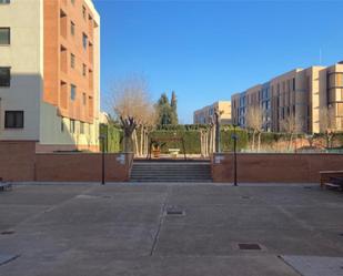 Exterior view of Flat to rent in Ciudad Real Capital  with Air Conditioner, Heating and Private garden