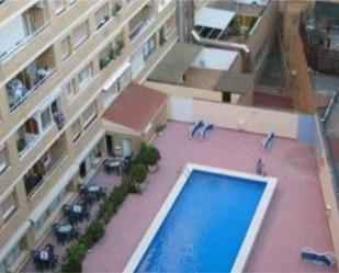 Swimming pool of Flat to rent in  Lleida Capital  with Heating, Swimming Pool and Furnished