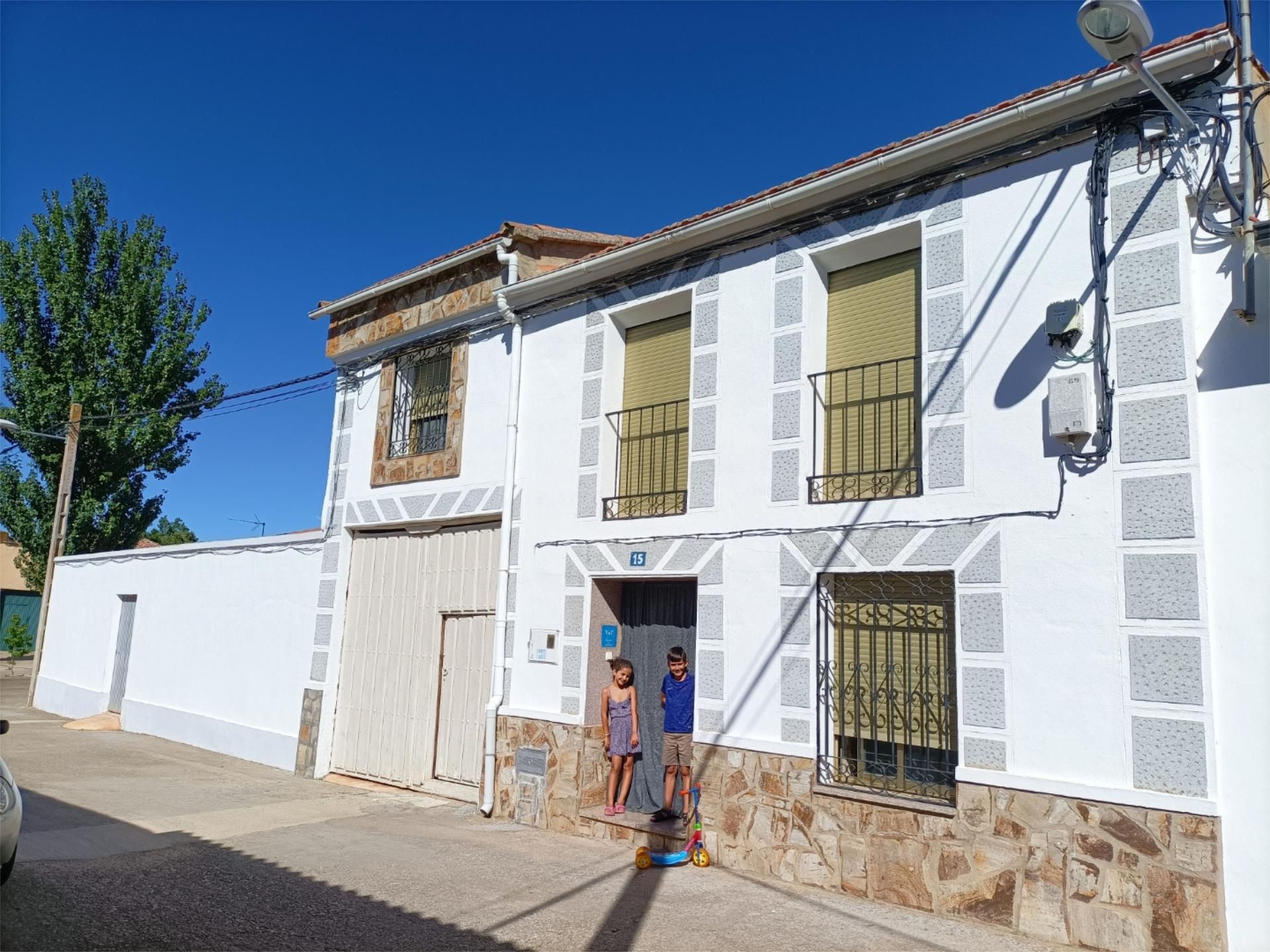 Exterior view of House or chalet for sale in Villarrín de Campos  with Terrace and Balcony