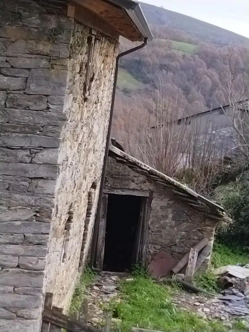 Vista exterior de Casa adosada en venta en Vega de Valcarce