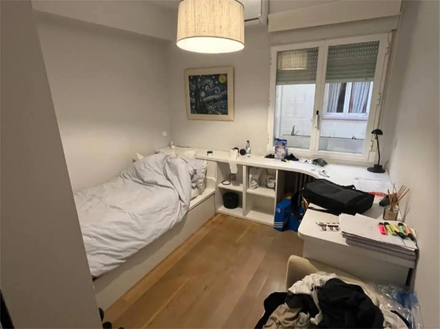 Habitación en Calle del Marqués de Santillana, 4, Ciudad Jardín Habitación de Piso para compartir en Madrid con Aire acondicionado, Calefacción y Amueblado