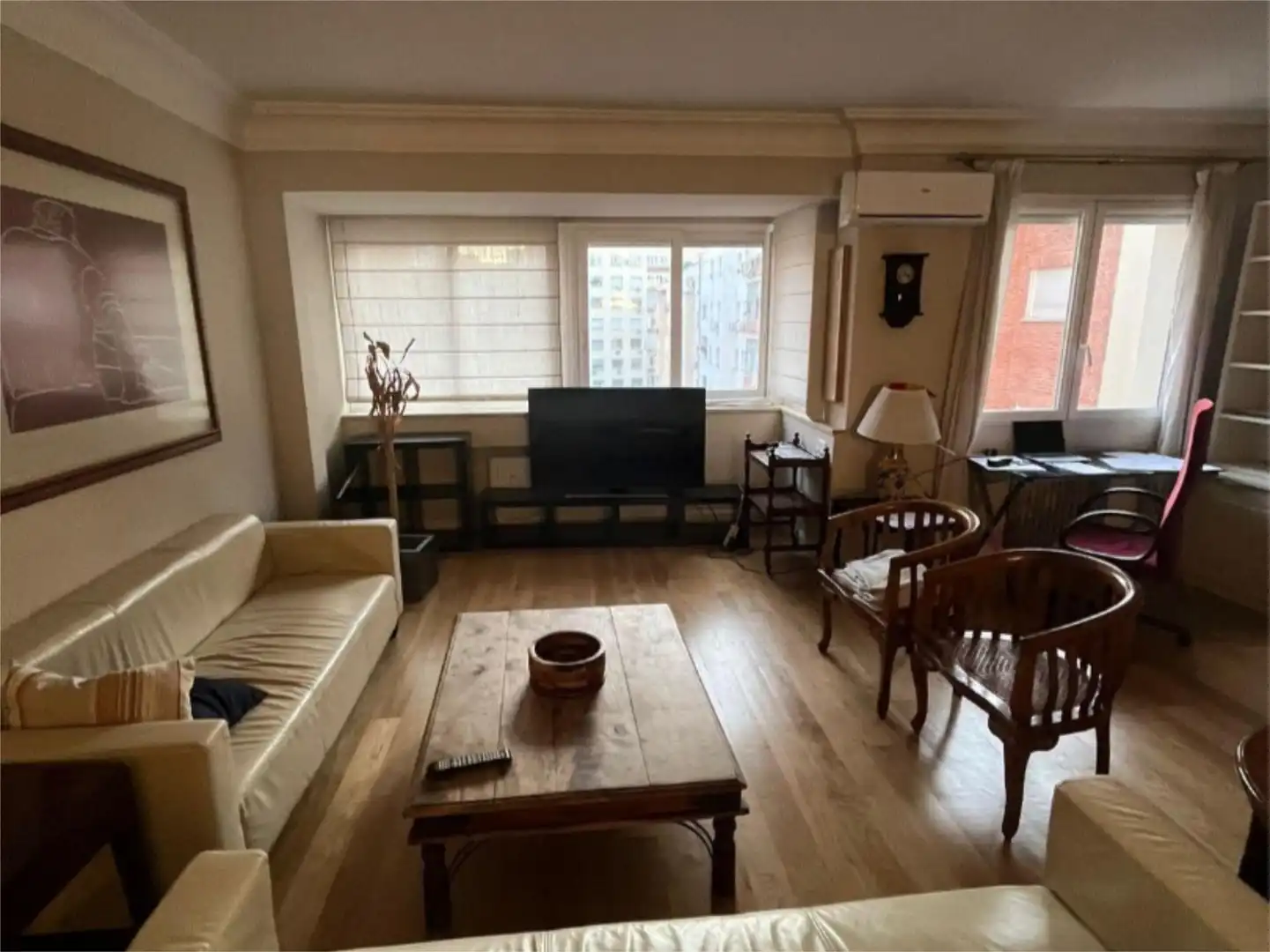 Habitación en Calle del Marqués de Santillana, 4, Ciudad Jardín Sala de estar de Piso para compartir en Madrid con Aire acondicionado, Calefacción y Amueblado