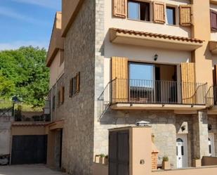 Exterior view of Single-family semi-detached for sale in Vallcebre  with Parquet flooring, Storage room and Furnished