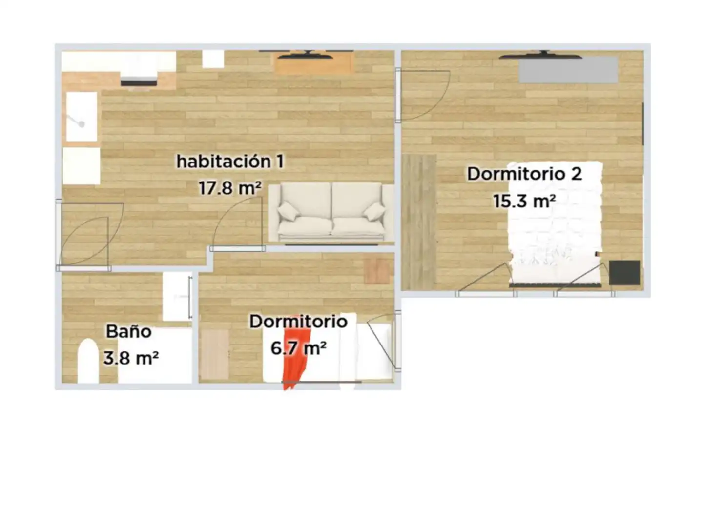 Flat for sale in Calle Legión Gemina, 7, Oliver Flat for sale in Zaragoza with Heating, Parquet flooring and Furnished