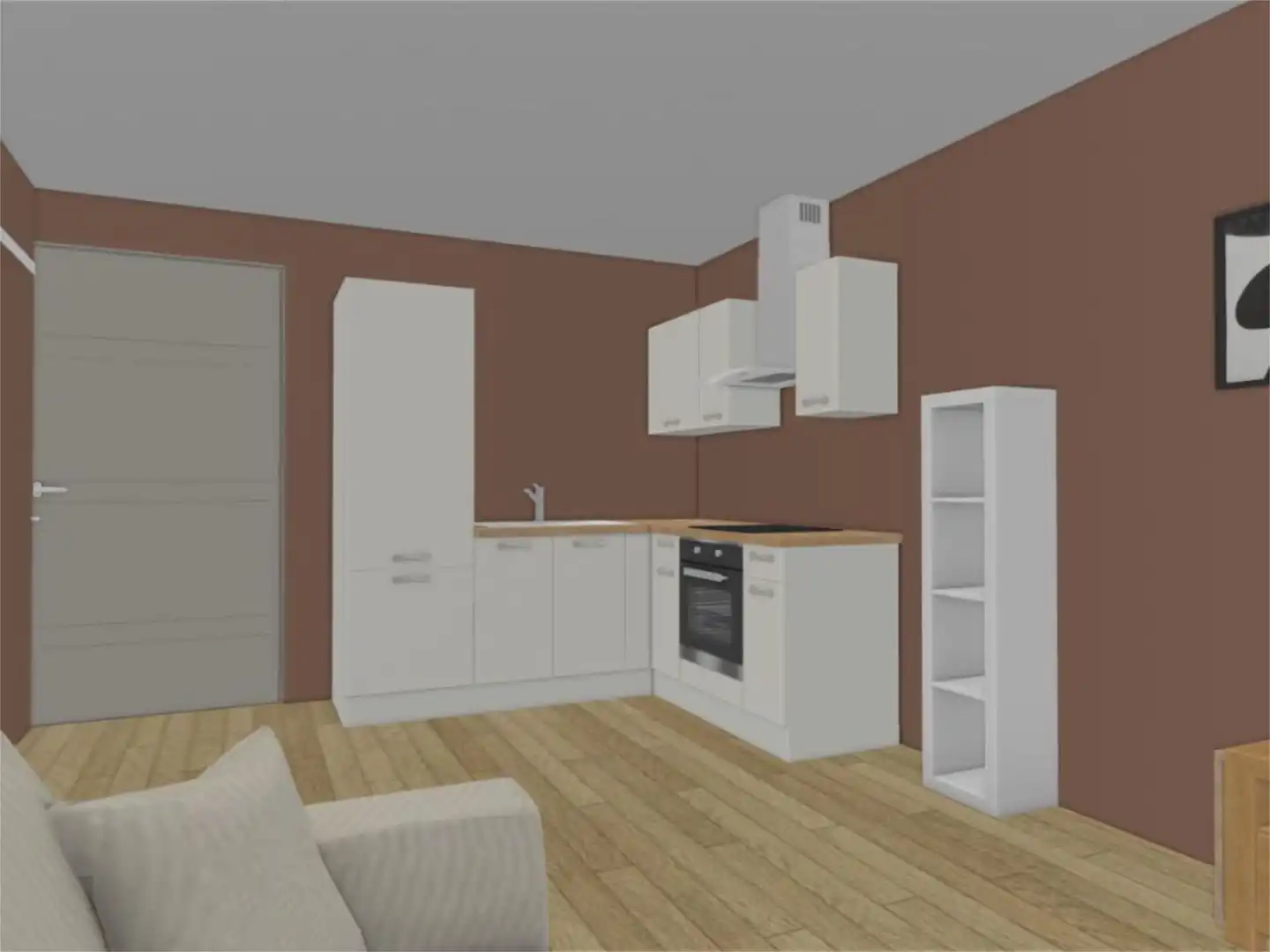 Flat for sale in Calle Legión Gemina, 7, Oliver Kitchen of Flat for sale in Zaragoza with Heating, Parquet flooring and Furnished