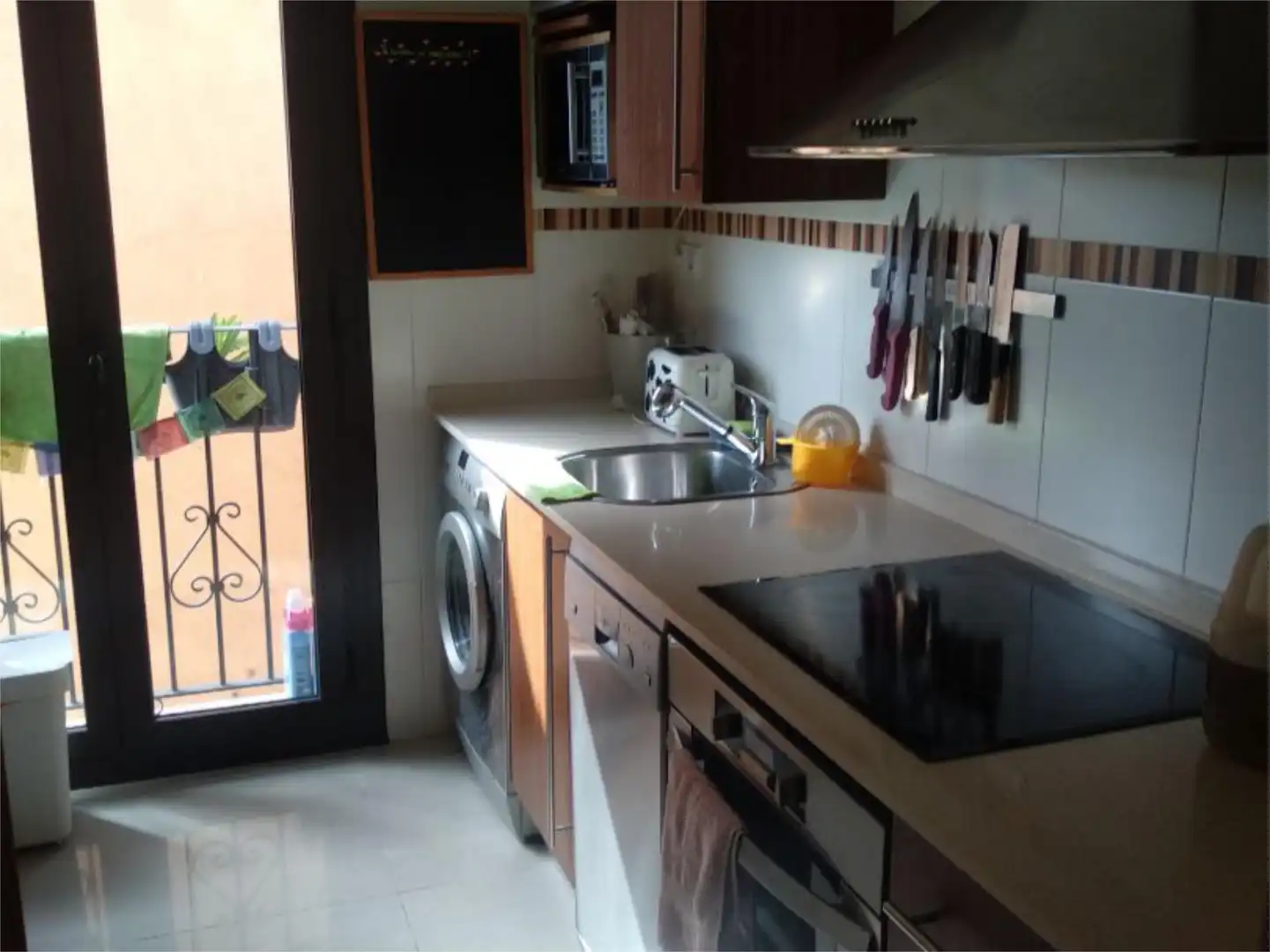 Wohnung zum Verkauf in Calle San Valero, 3, Ayerbe Küche von Wohnung zum Verkauf in Ayerbe mit Klimaanlage, Heizung und Möbliert