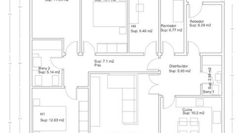 Foto 2 de Pis en venda a Carrer Mossèn Ferran, 5, Seròs, Lleida