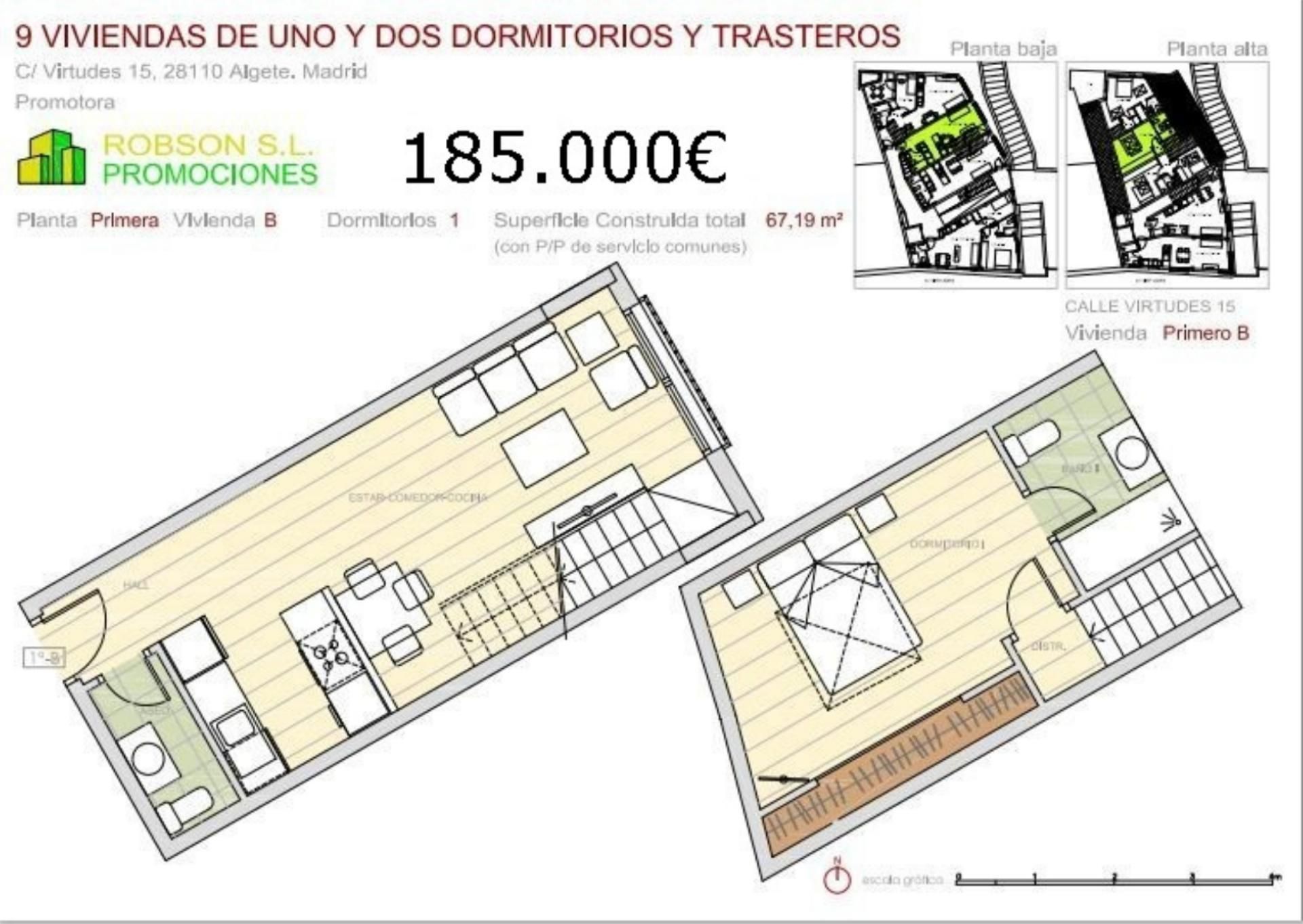 Flat for sale in Algete  with Storage room