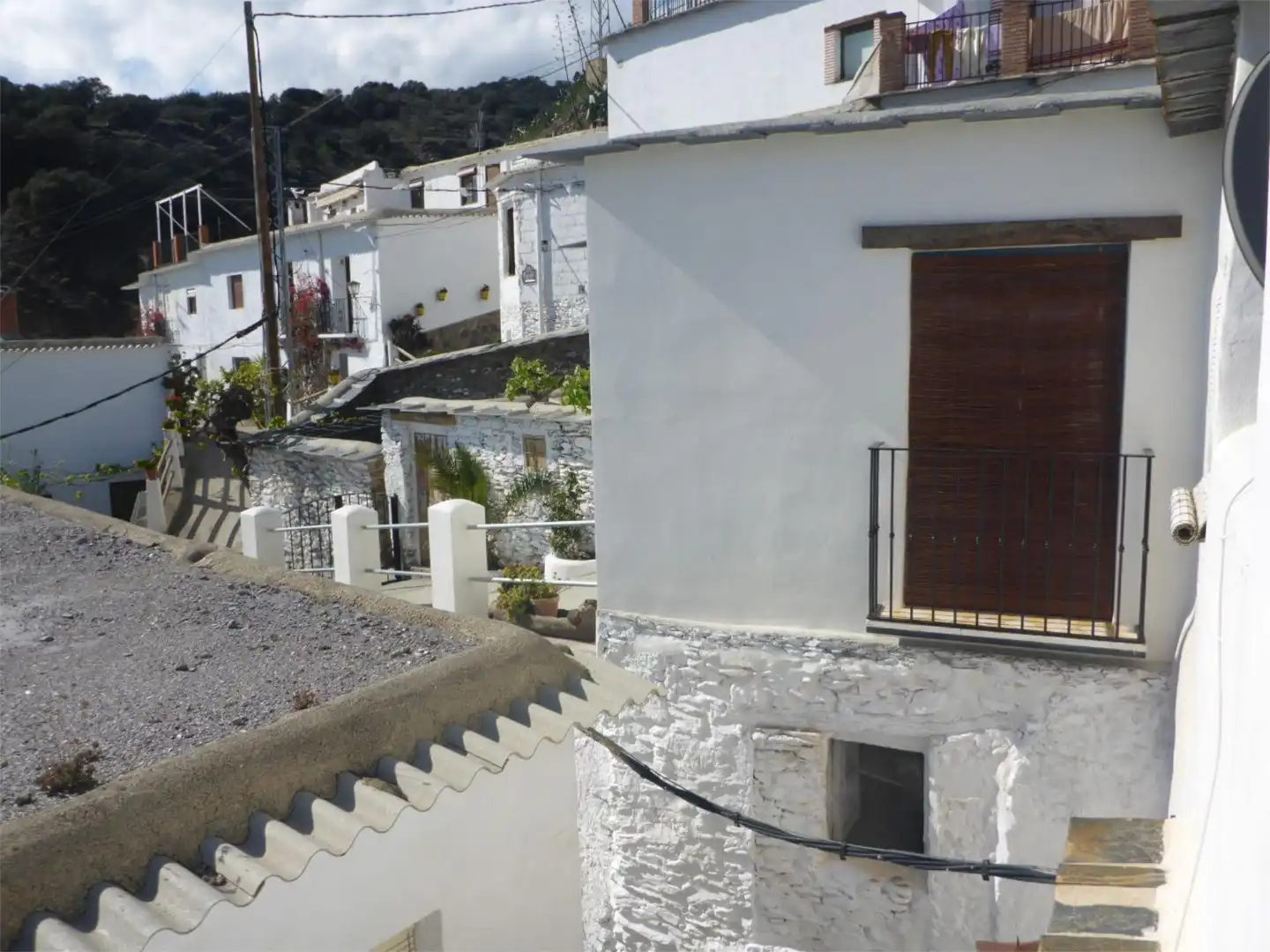 Exterior view of Flat for sale in Nevada  with Private garden, Terrace and Furnished