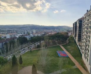 Exterior view of Flat to rent in Ourense Capital   with Heating, Parquet flooring and Storage room