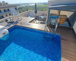 Swimming pool of Attic for sale in Sant Carles de la Ràpita  with Air Conditioner, Terrace and Swimming Pool