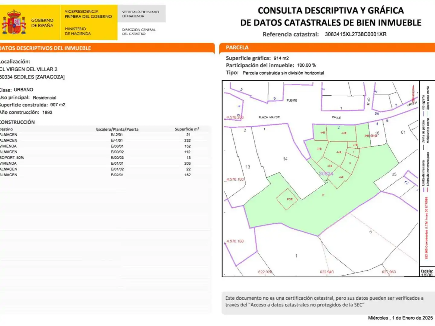 Detached homes for sale in Calle Virgen del Villar, 2, Sediles Detached homes for sale in Sediles with Heating, Private garden and Terrace