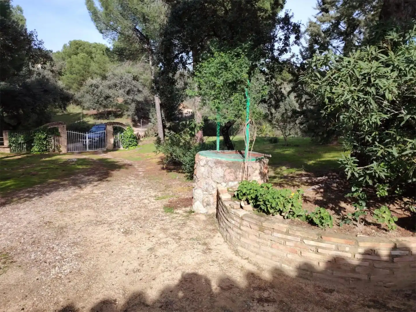 Houses for sale in Santuario Virgen de la Cabeza, 13, Andújar Garden of Houses for sale in Andújar with Terrace and Swimming Pool