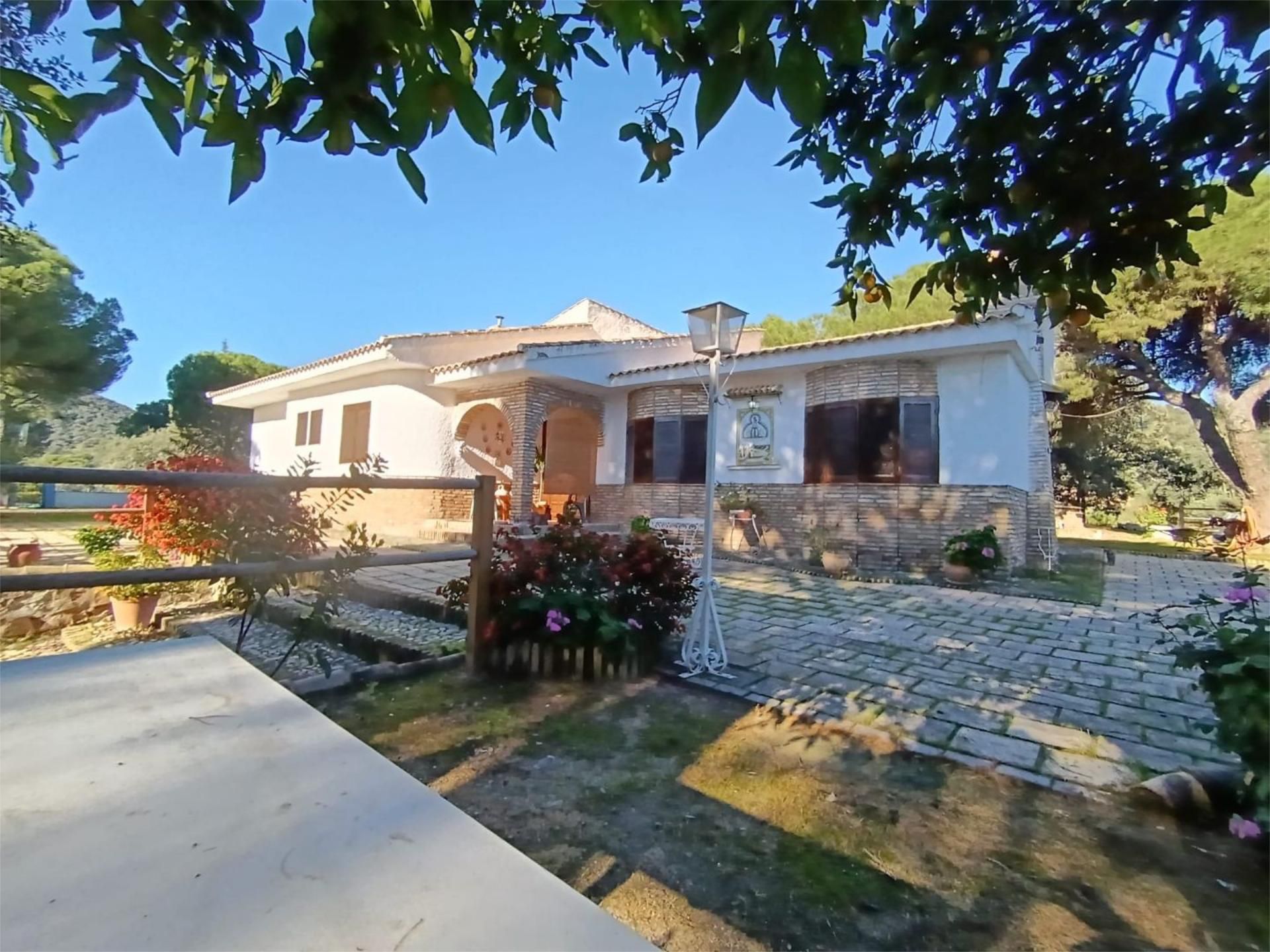 Vista exterior de Casa o xalet en venda en Andújar amb Calefacció, Jardí privat i Terrassa