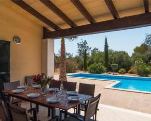 Terrassa de Casa adosada de lloguer en Algaida amb Calefacció, Jardí privat i Terrassa